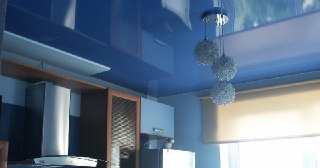 Натяжной потолок на кухню Лесной, цена от 6341 руб.